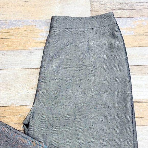 LE SUIT Silver dress pants | Tailored straight leg formal trousers | Size 8 * - Picture 3 of 8